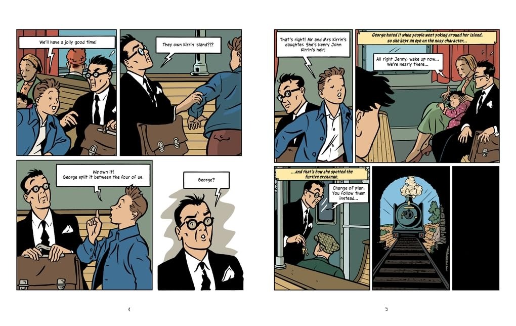 Famous Five Graphic Novel - Five Go Adventuring Again - Ảnh 3