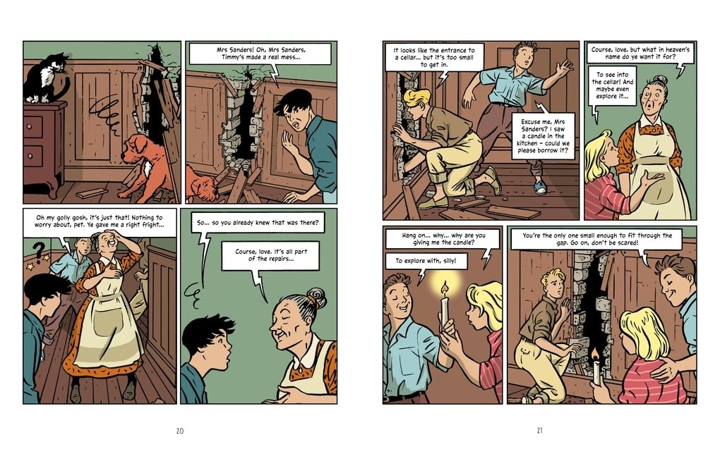 Famous Five Graphic Novel - Five Go Adventuring Again - Ảnh 5