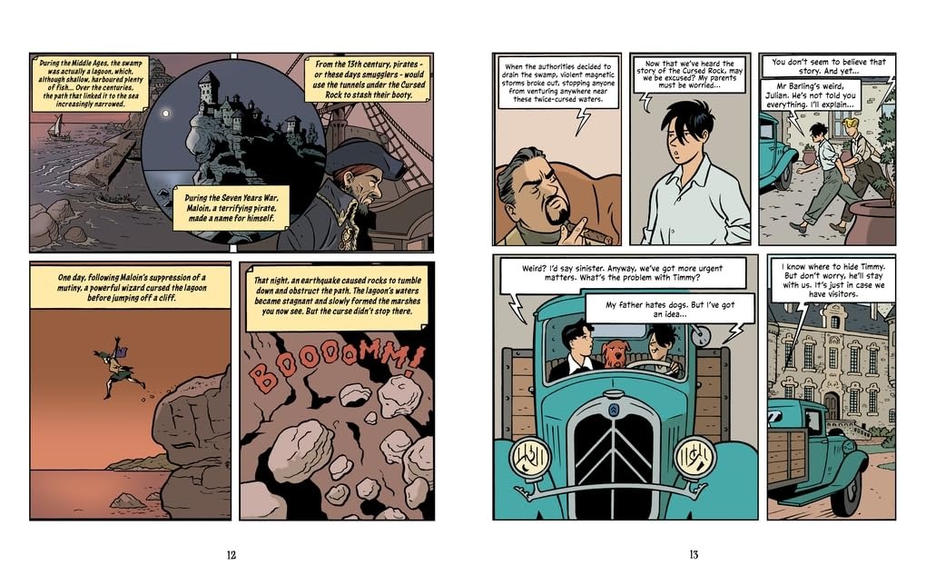 Famous Five Graphic Novel - Five Go To Smuggler's Top - Ảnh 4