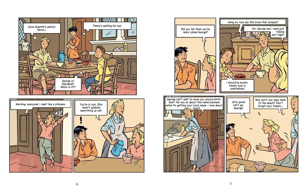 Famous Five Graphic Novel - Five On A Treasure Island - Ảnh 3