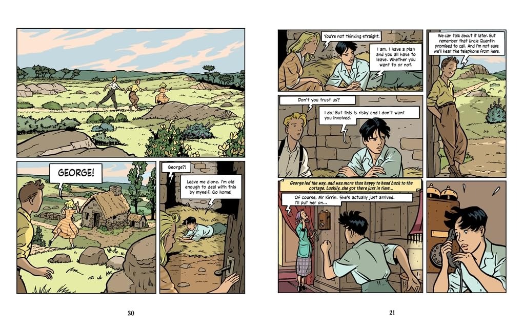 Famous Five Graphic Novel - Five Run Away Together - Ảnh 4