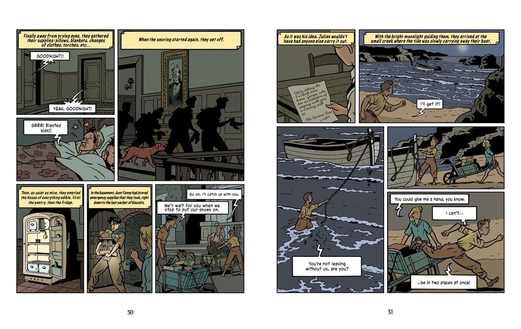 Famous Five Graphic Novel - Five Run Away Together - Ảnh 5