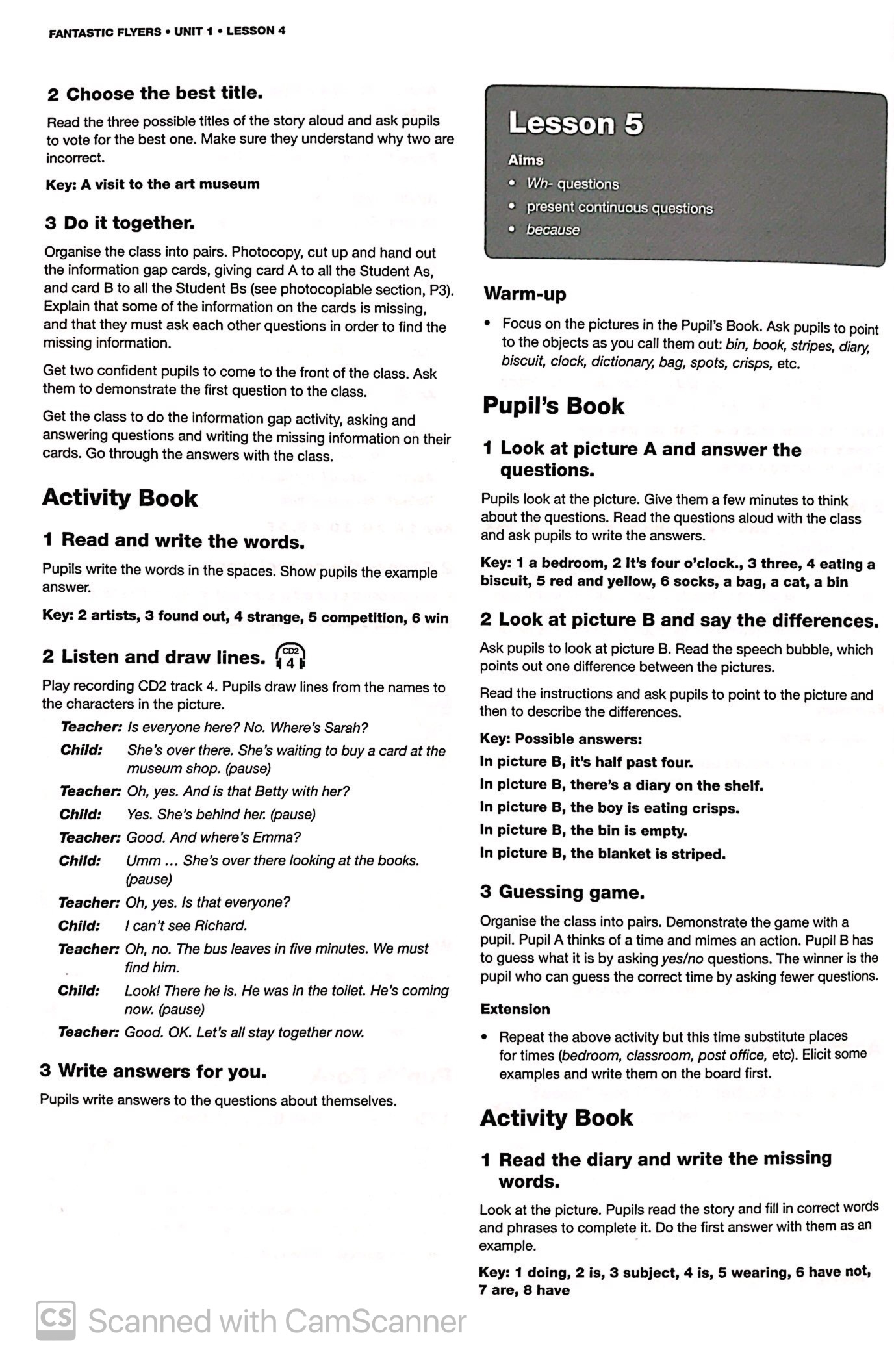 fantastic flyers 2nd edition - teacher's book (kèm 1 đĩa dvd) - Ảnh 7