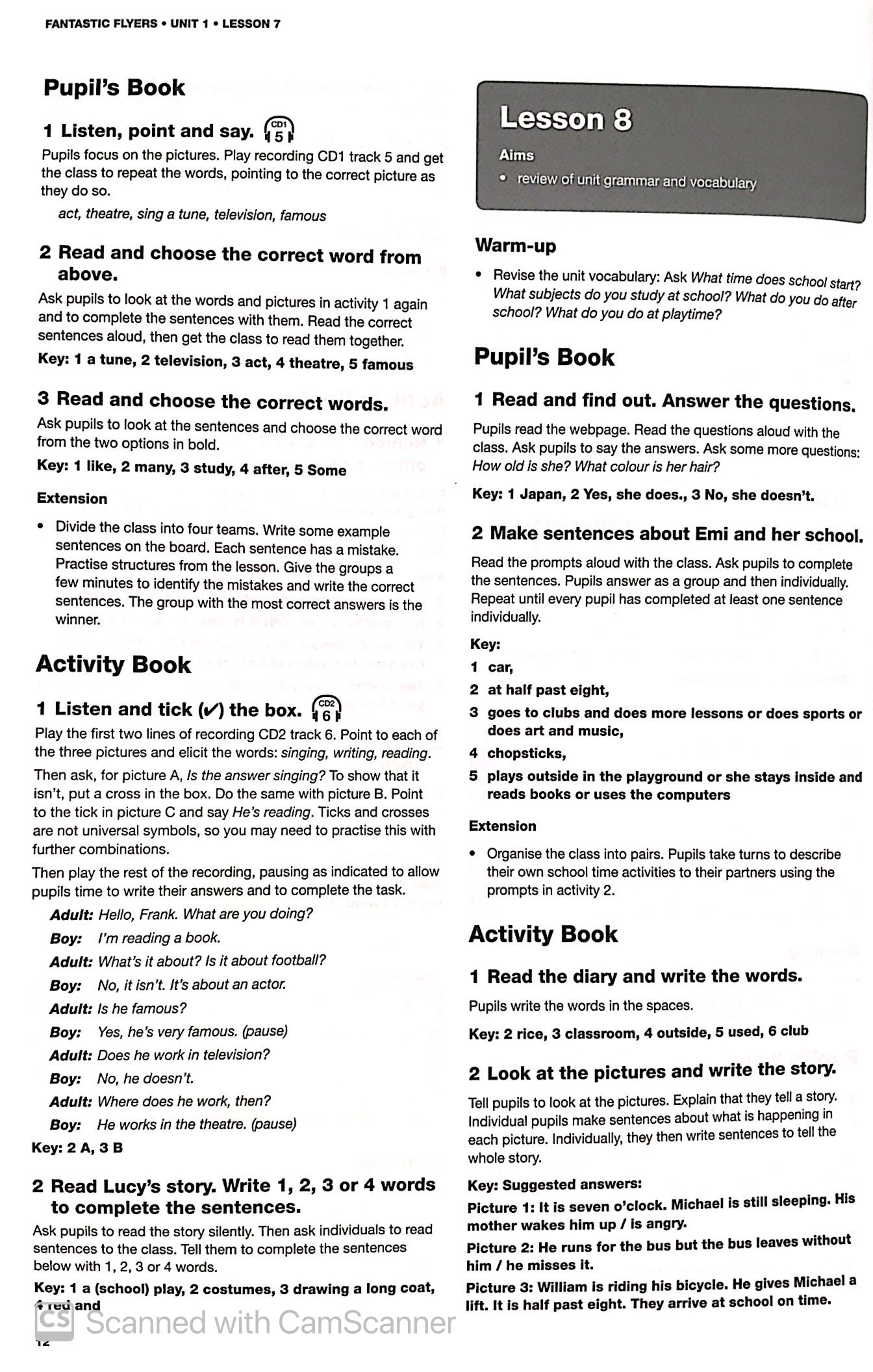 fantastic flyers 2nd edition - teacher's book (kèm 1 đĩa dvd) - Ảnh 9