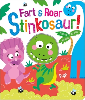fart & roar stinkosaur! (squish squash squeak - silicone books) - Ảnh 2
