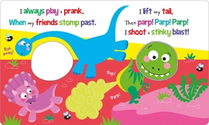 fart & roar stinkosaur! (squish squash squeak - silicone books) - Ảnh 4