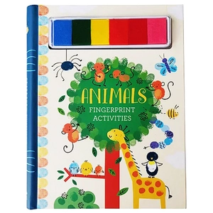 finger print books - animals - Ảnh 2