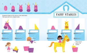 fingerprint activities unicorns and fairies - Ảnh 4