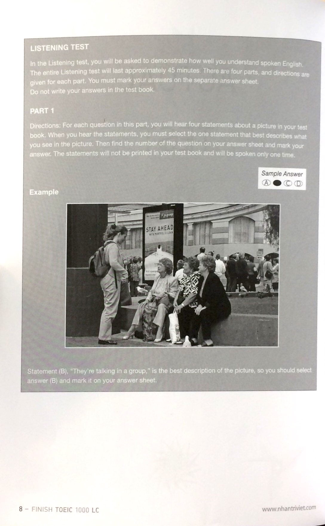 finish toeic 1000 lc listening comprehension (+cd) - Ảnh 4