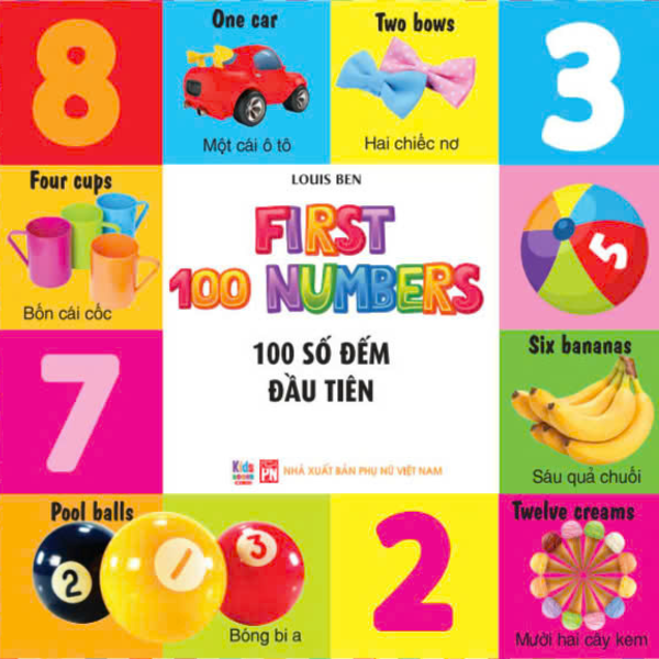 first 100 numbers - 100 số đếm đầu tiên - Ảnh 2