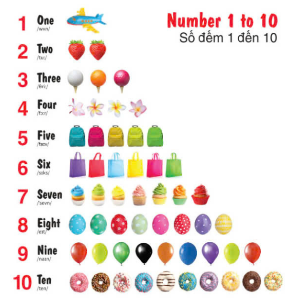 first 100 numbers - 100 số đếm đầu tiên - Ảnh 3