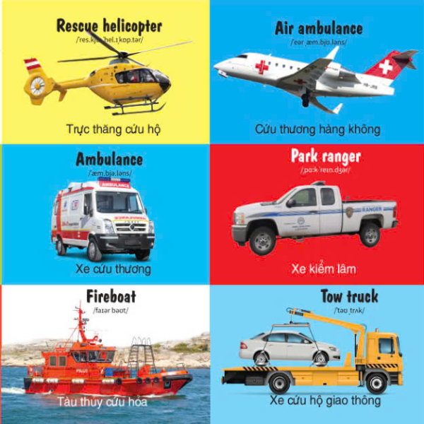 first 100 trucks and things that go - 100 từ đầu tiên về các phương tiện giao thông - Ảnh 10