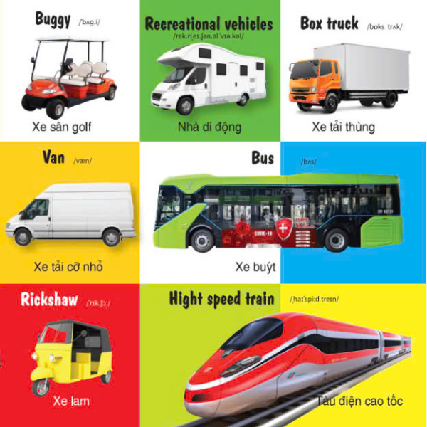 first 100 trucks and things that go - 100 từ đầu tiên về các phương tiện giao thông - Ảnh 5
