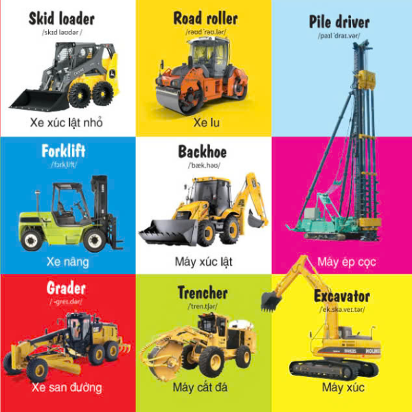 first 100 trucks and things that go - 100 từ đầu tiên về các phương tiện giao thông - Ảnh 7