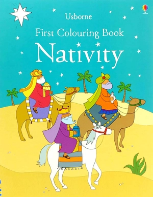first colouring book nativity - Ảnh 2