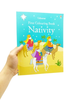 first colouring book nativity - Ảnh 7