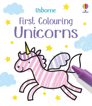 first colouring unicorns - Ảnh 2