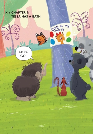 first eli readers - martha and the tiger party - kindergarten/early primary - downloadable audio files - Ảnh 3
