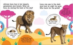 first facts big cats (turn-the-wheel books) - Ảnh 3