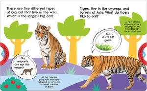 first facts big cats (turn-the-wheel books) - Ảnh 4