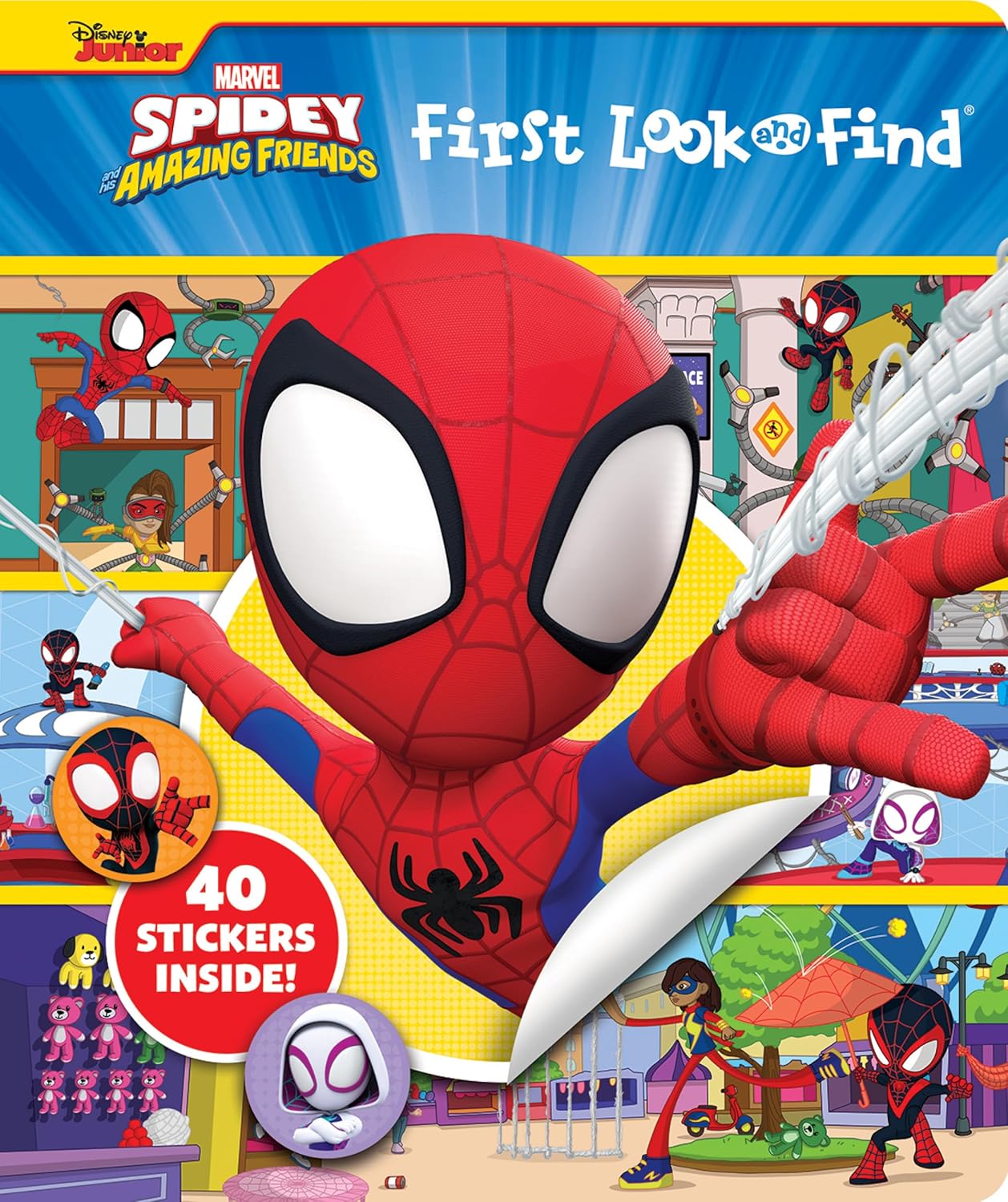 First Look And Find & Stickers Marvel Spidey - Ảnh 2