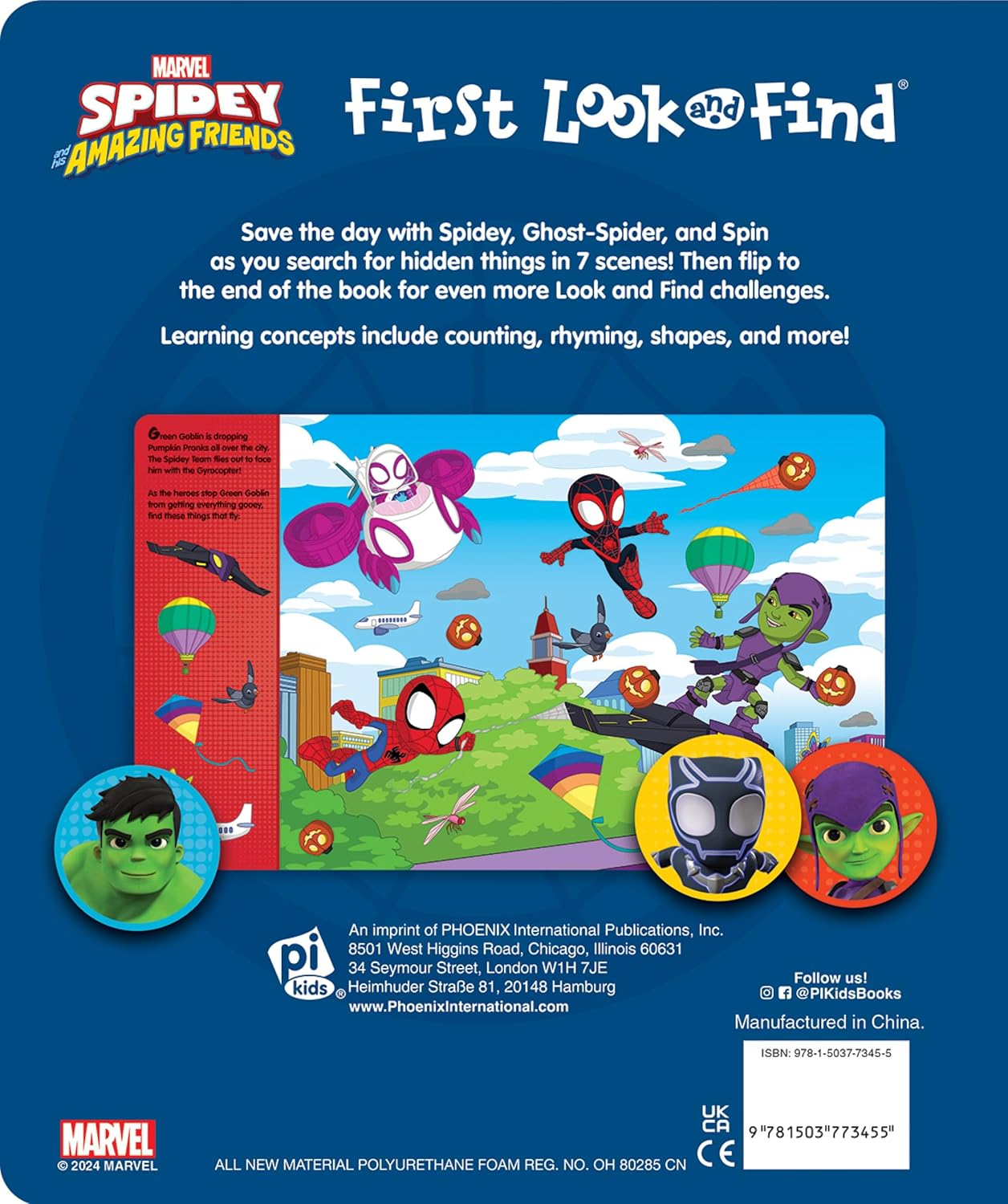 First Look And Find & Stickers Marvel Spidey - Ảnh 3