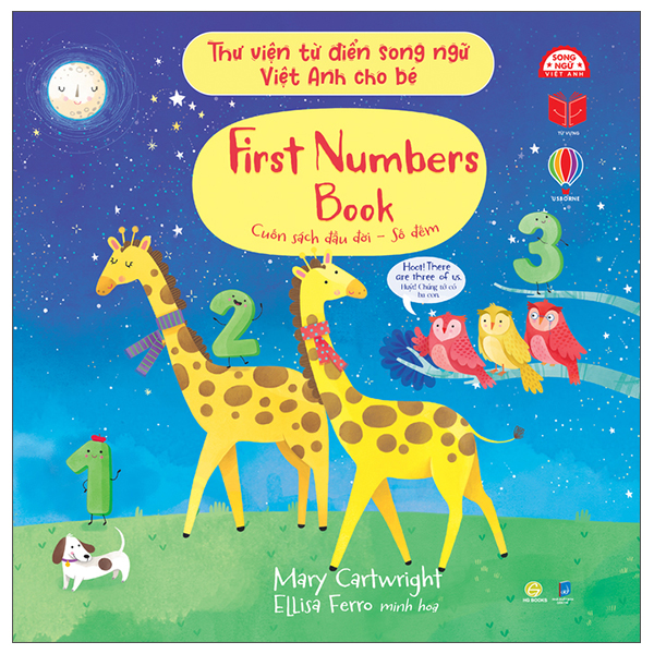 First Numbers Book - Cuốn Sách Đầu Đời - Số Đếm