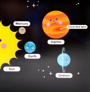 first stem learning: 100 first space words - Ảnh 4