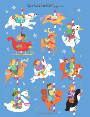 first sticker book christmas market (first sticker books) - Ảnh 10