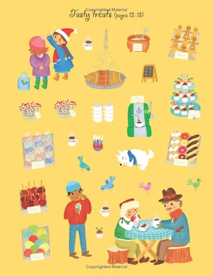 first sticker book christmas market (first sticker books) - Ảnh 11