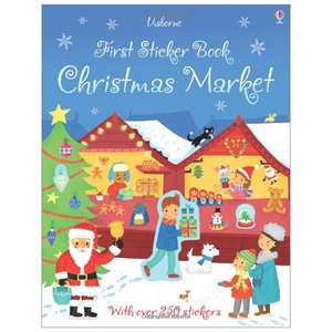 first sticker book christmas market (first sticker books) - Ảnh 2