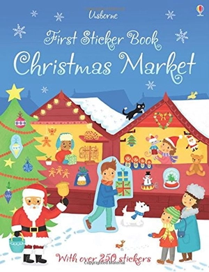 first sticker book christmas market (first sticker books) - Ảnh 3