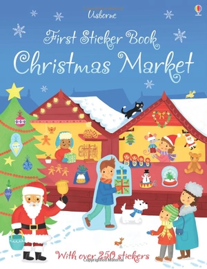 first sticker book christmas market (first sticker books) - Ảnh 4