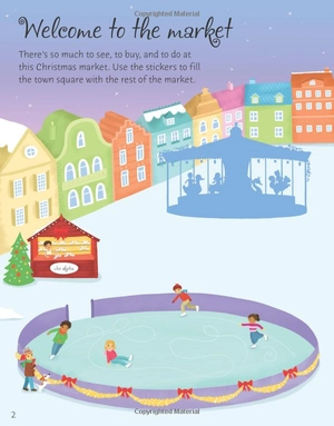 first sticker book christmas market (first sticker books) - Ảnh 6