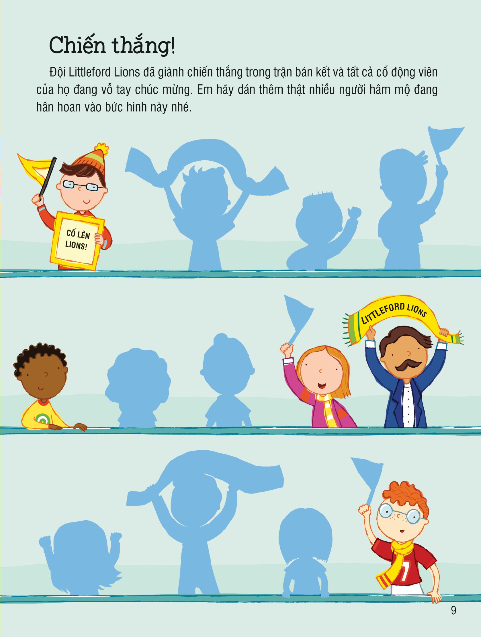 first sticker book - sách dán hình đầu đời cho bé - bóng đá - Ảnh 9