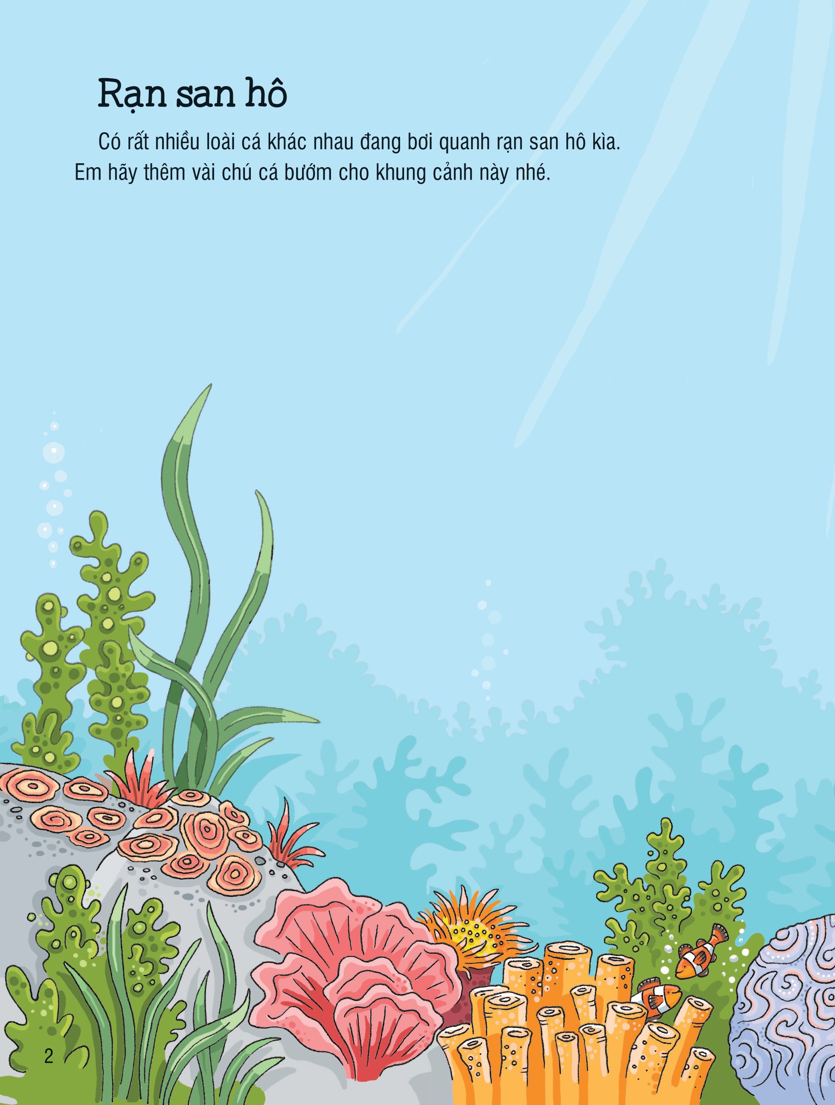 first sticker book - sách dán hình đầu đời cho bé - đại dương - Ảnh 2