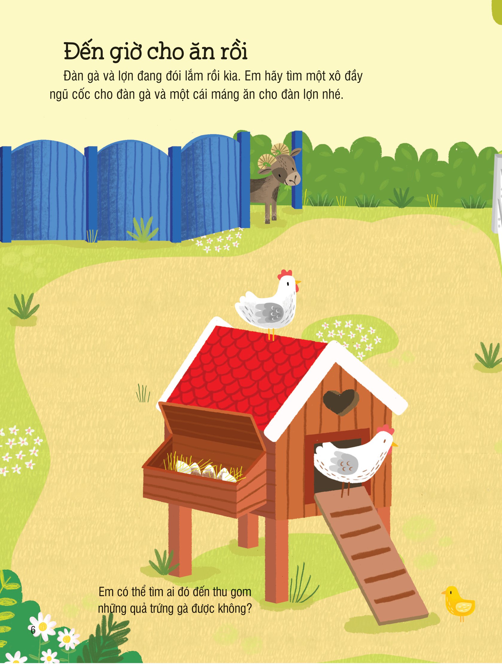 first sticker book - sách dán hình đầu đời cho bé - nông trại - Ảnh 6