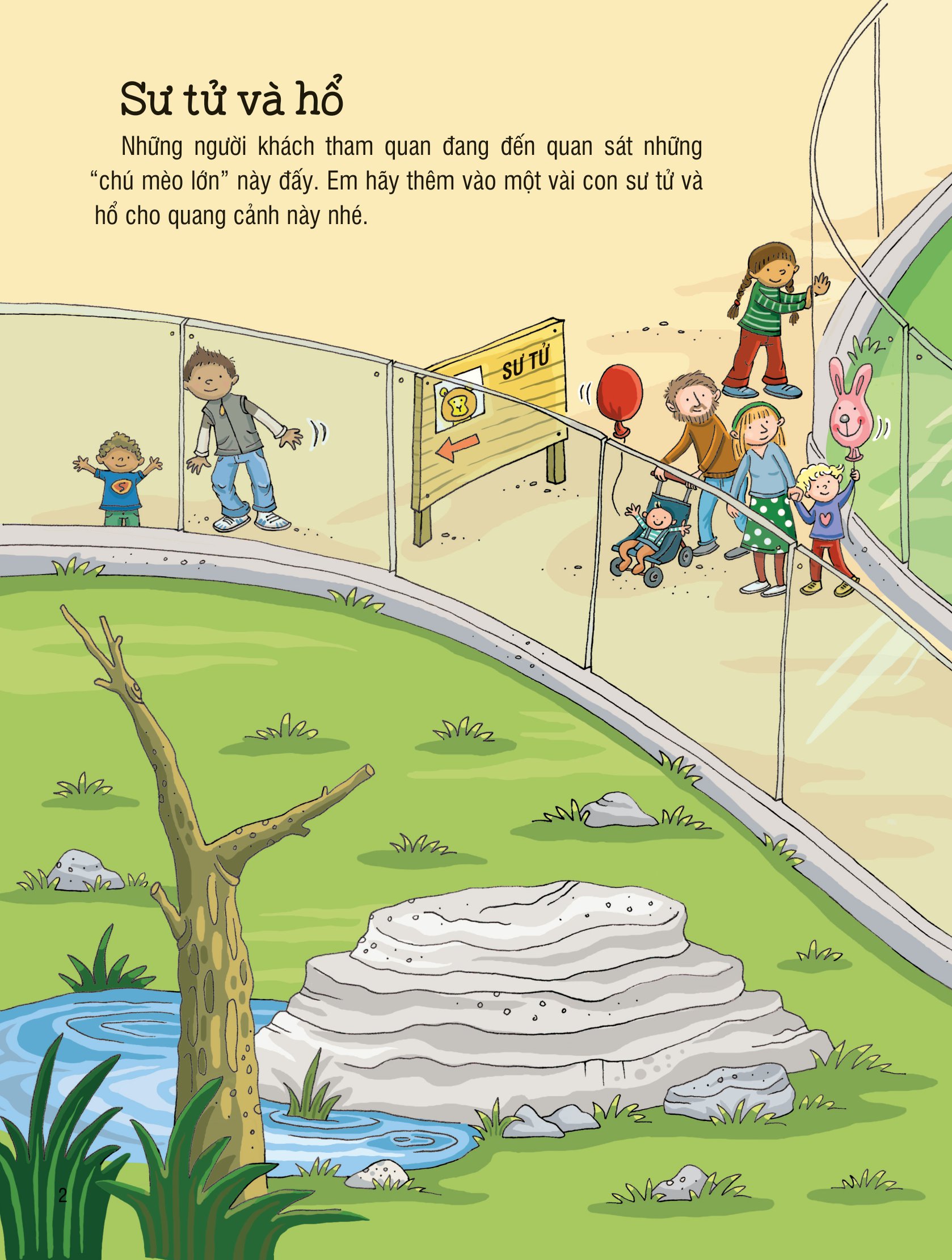 first sticker book - sách dán hình đầu đời cho bé - sở thú - Ảnh 2