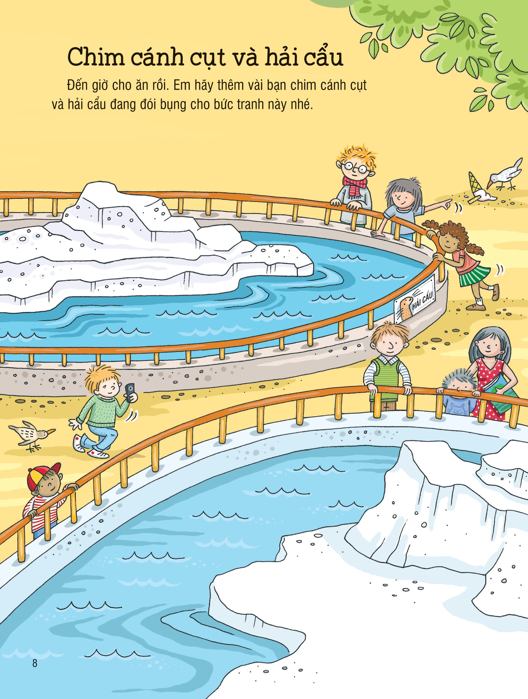 first sticker book - sách dán hình đầu đời cho bé - sở thú - Ảnh 8