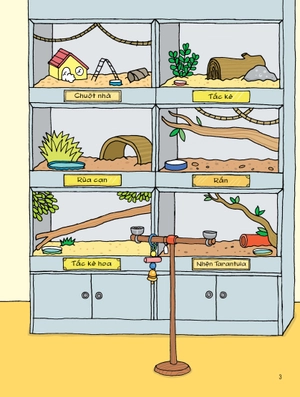 first sticker book - sách dán hình đầu đời cho bé - thú cưng - Ảnh 3