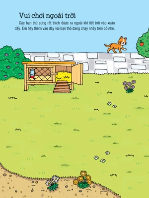 first sticker book - sách dán hình đầu đời cho bé - thú cưng - Ảnh 6