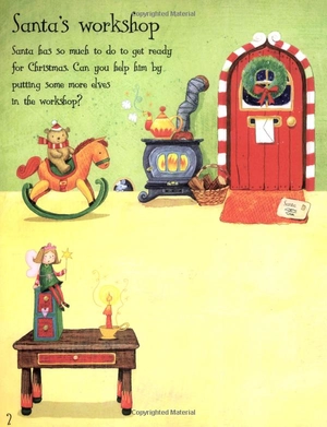 first sticker book: santa - Ảnh 5