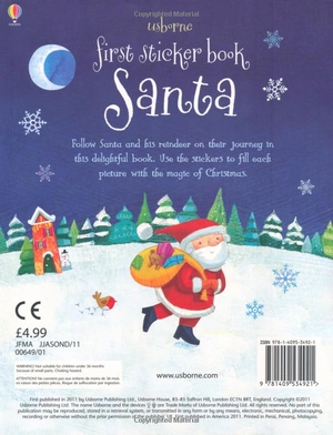 first sticker book: santa - Ảnh 6