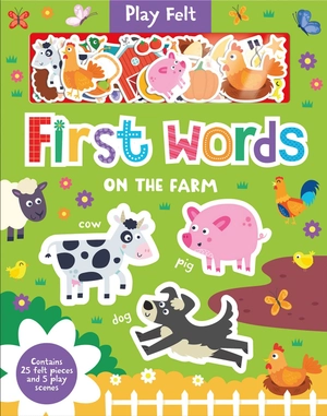 first words on the farm (play felt educational) - Ảnh 2