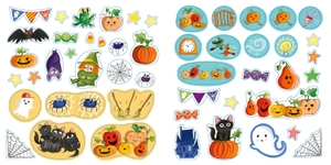 five little pumpkins sticker - Ảnh 7