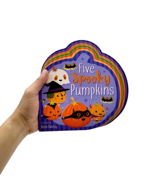 five spooky pumpkins - Ảnh 7