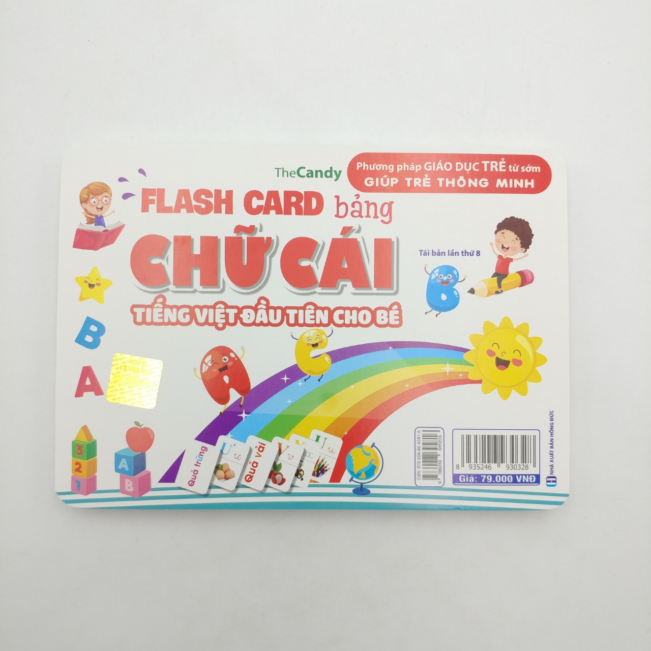 flash card bảng chữ cái tiếng việt đầu tiên cho bé (tái bản) - Ảnh 5