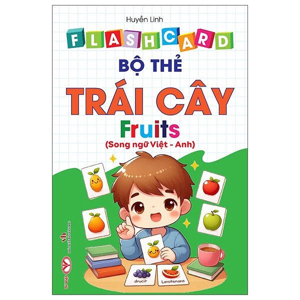 Flash Card - Bộ Thẻ Trái Cây - Fruits - Song Ngữ Việt-Anh