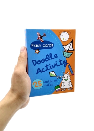 flash card - doodle activity blue (25 activity cards) - Ảnh 8