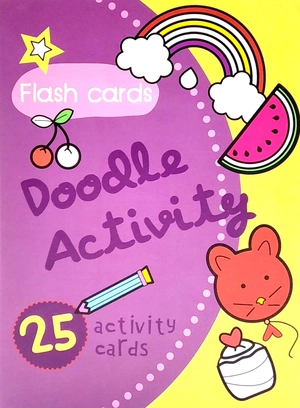 flash card - doodle activity purple (25 activity cards) - Ảnh 2